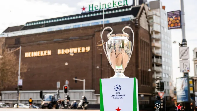 20240329_HEX_UCL_037_9524 (3) Champions League trofee bij Heineken in Amsterdam