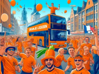 Oranjemars Duitse hit Snollebollekes