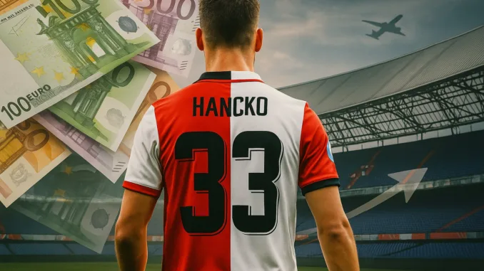 Hancko_Feyenoord_Transferrecord_Compressed Uitgaand transferrecord in zicht voor Feyenoord door David Hancko