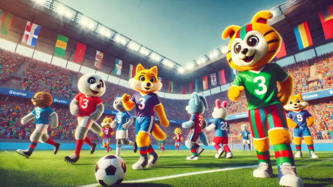 Mascottes_voetbal Mascottes voetbal