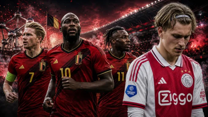 WK selectie België ontbreekt Mika Godts van Ajax