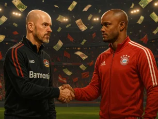 Bundesliga salarissen Erik ten Hag en Paul Simonis