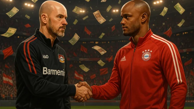 bundesliga_tenhag_kompany Bundesliga salarissen Erik ten Hag en Paul Simonis