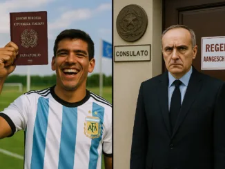 Een Italiaans paspoort voor Argentijnse en Braziliaanse voetballers is mogelijk verleden tijd