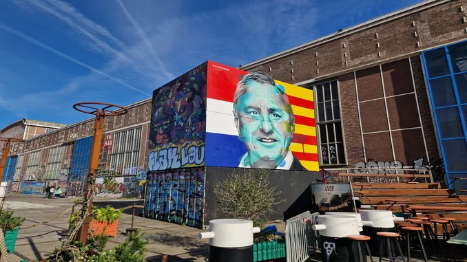 Kunstwerk Johan Cruijff NDSM