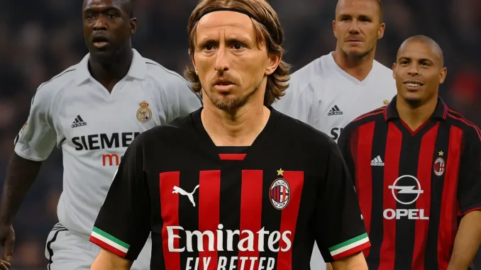 Luka Modric AC Milan Real Madrid