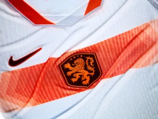 Nieuw uitshirt wit Nederlands Elftal