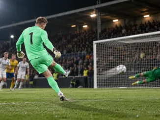 Ronald Koeman junior scoort twee goals