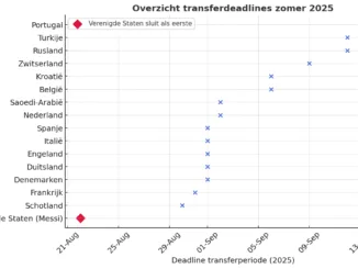 Transferdeadlines 2025