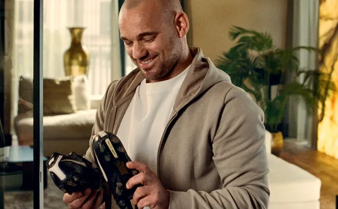 Wesley Sneijder reclame Scapino